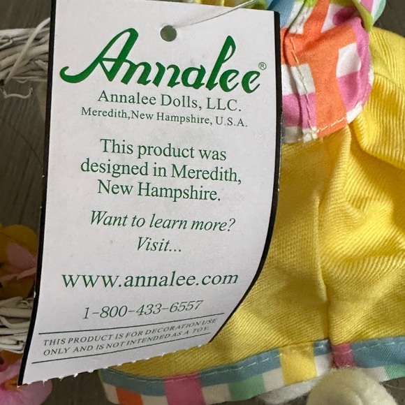 Annalee Dolls / Holidays Spring/Easter / 8” SPRING WREATH MOUSE - Picture 12 of 15